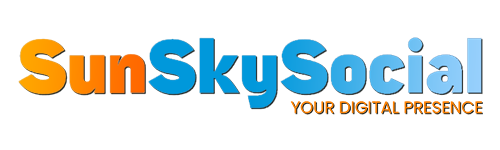 sun sky social logo